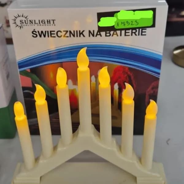 Świecznik na Baterie