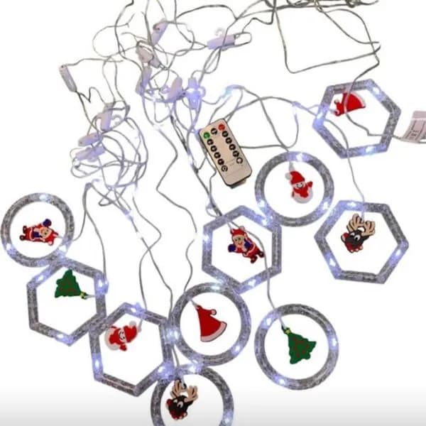 Lampki Dekoracja 3metr Zimna