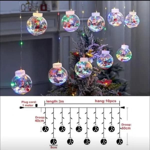 Lampki Girlanda 3metr