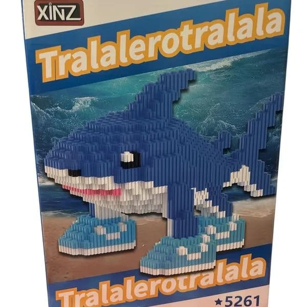 Klocki Brainroot 1442PCS Rekin 14+