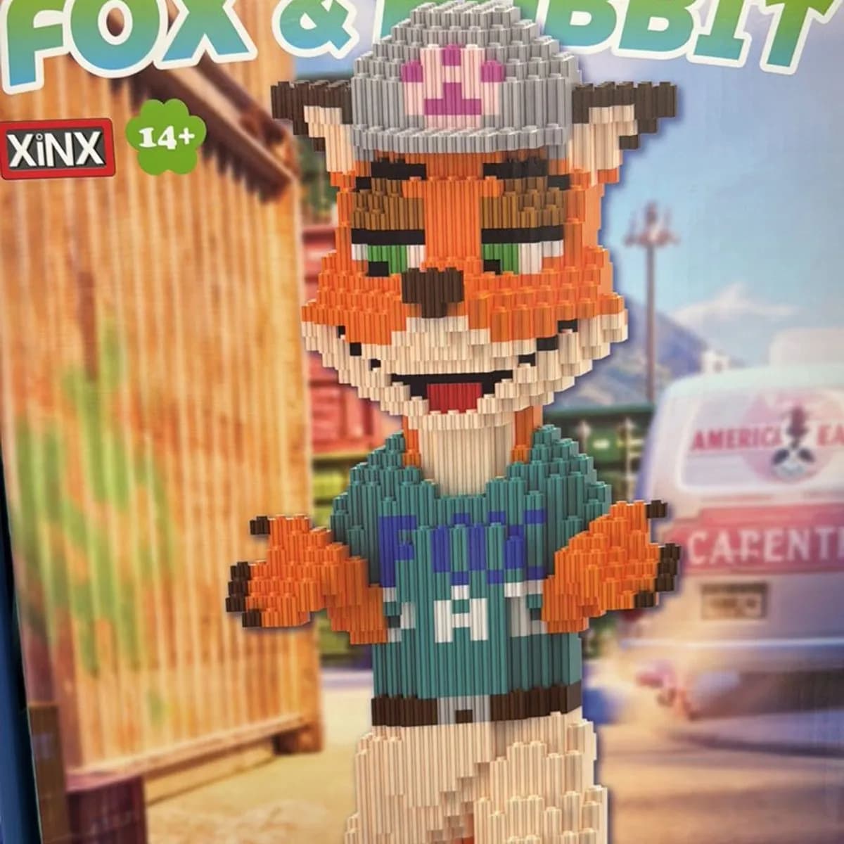 Klocki Fox&Rabbit 3923PCS 392 el. zestaw budowania