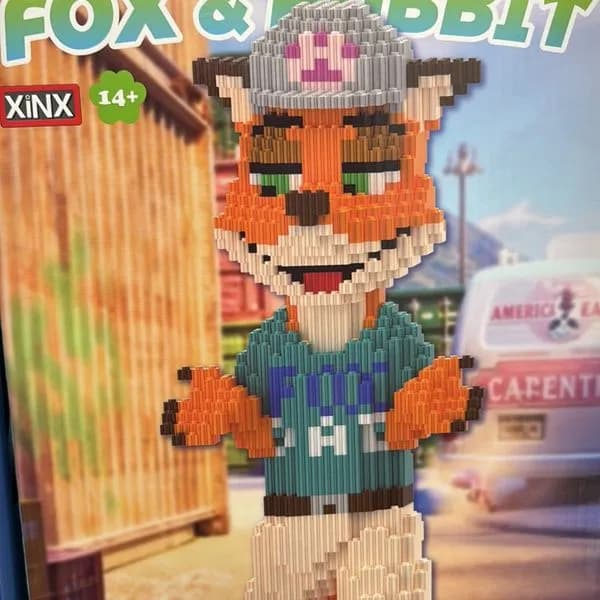 Klocki Fox&Rabbit 3923PCS