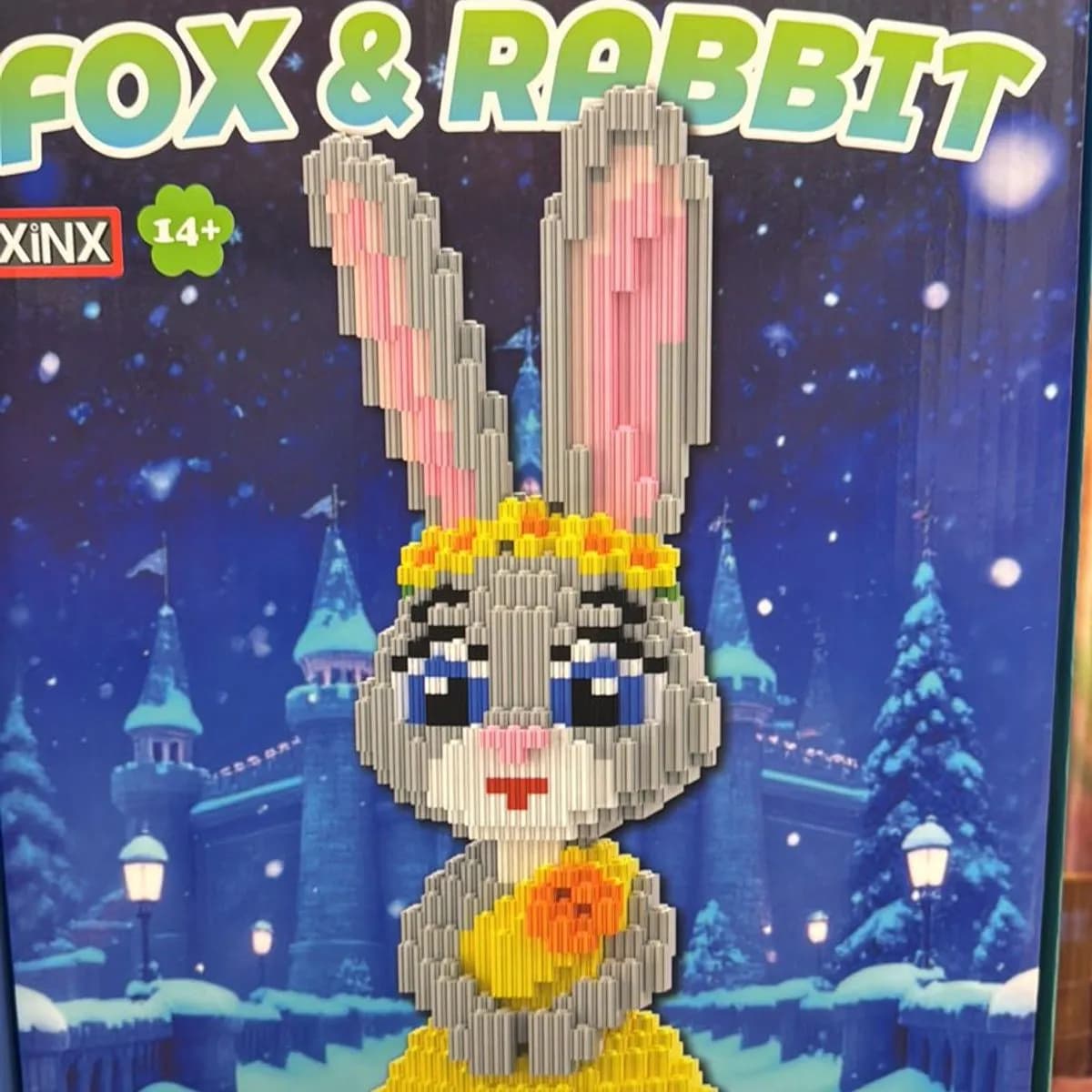 Klocki Fox&Rabbit 3587PCS Zamek z Królikiem