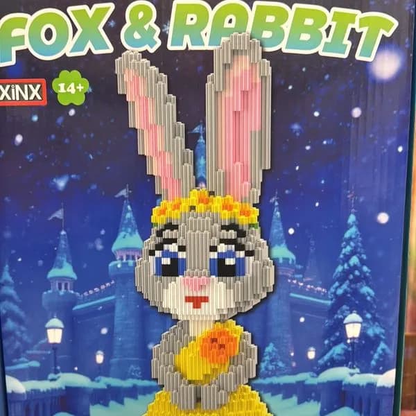 Klocki Fox&Rabbit 3587PCS