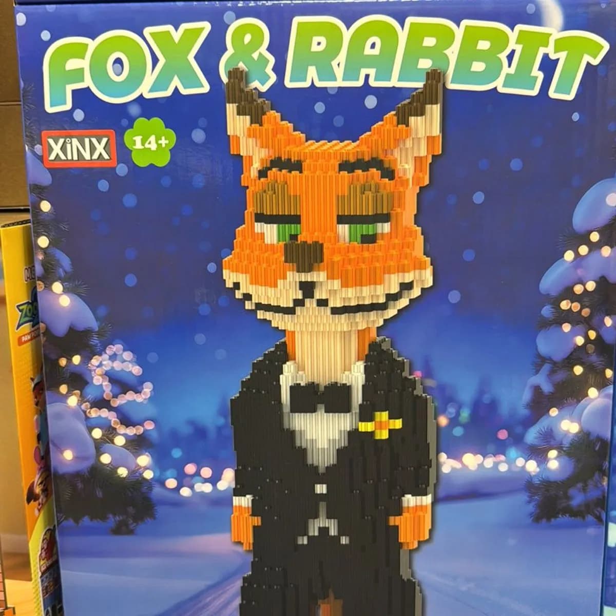 Klocki Fox&Rabbit 3754PCS 14+