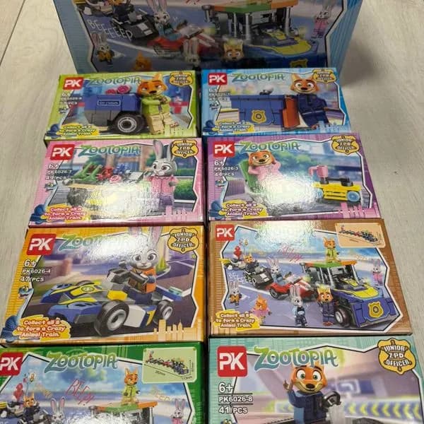 Zabawki Klocki Zootopia