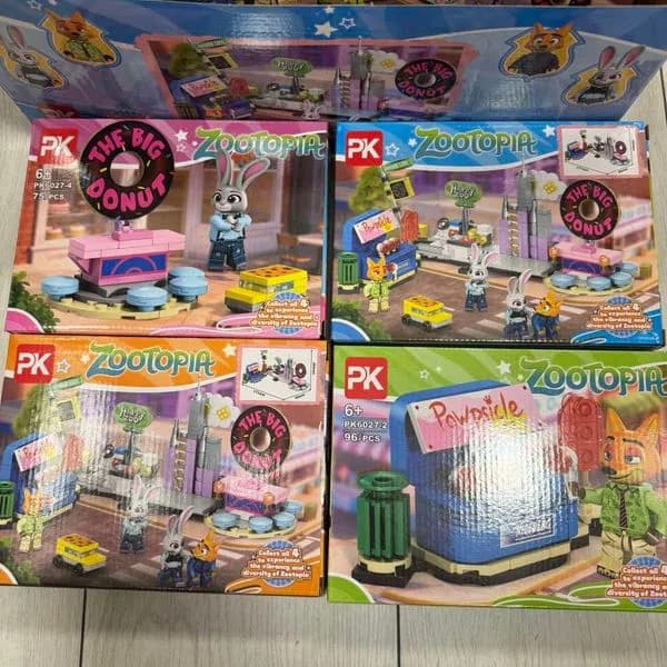 Zabawki Klocki Zootopia
