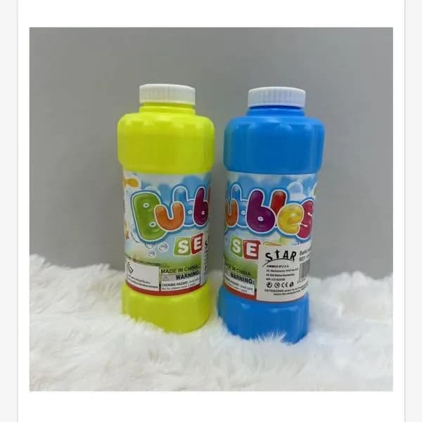 Bańki Mydlane 500ml Żółte i Niebieskie