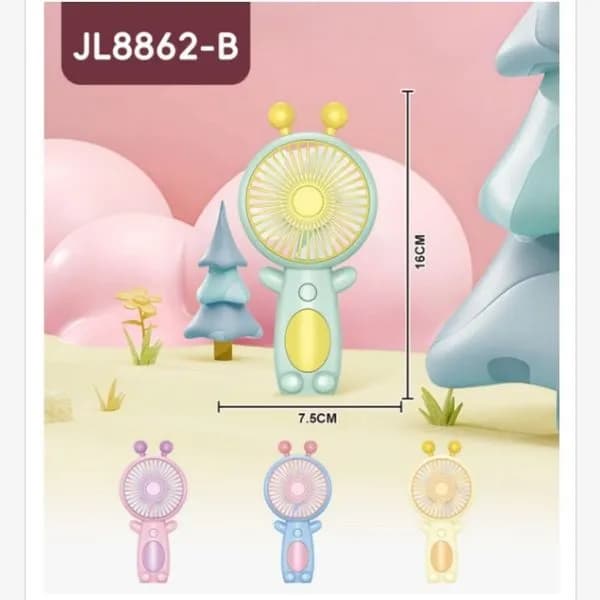 Wentylator ręczny mini 16cm JL8862-B