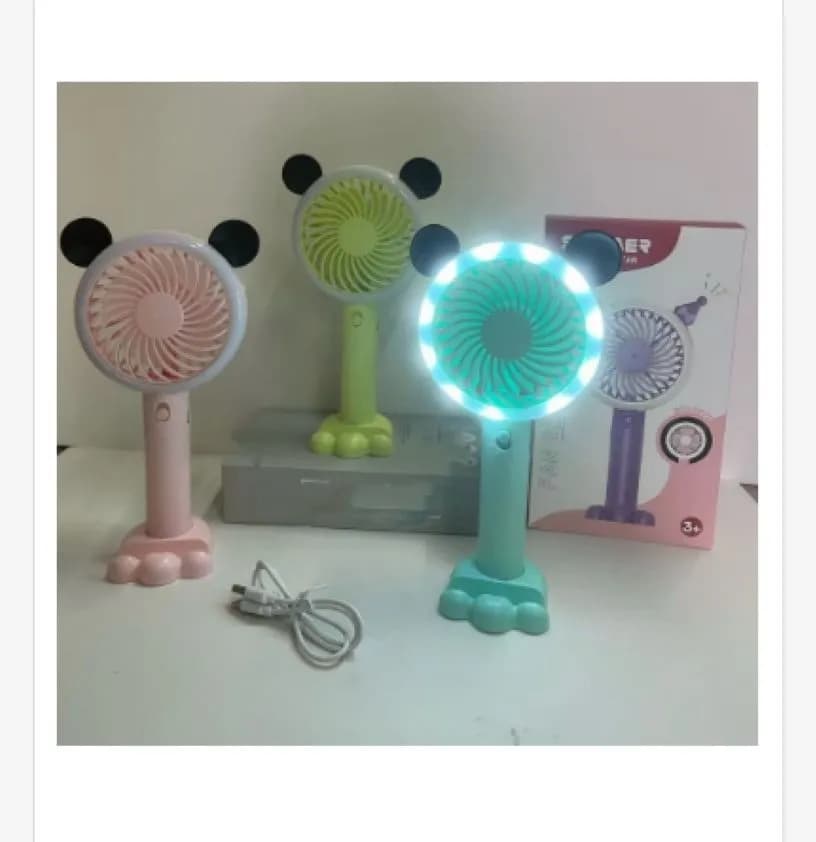 Wentylator ręczny Mickey Mouse 3 kolory