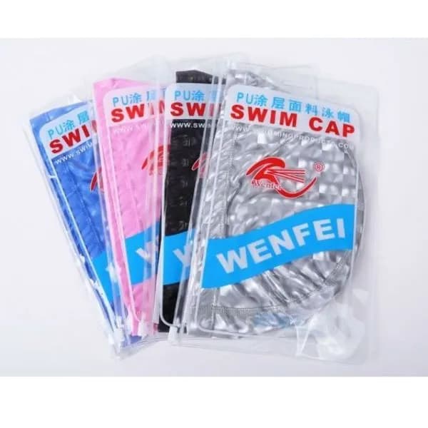 Czepek pływacki Swim Cap WENFEI, zestaw 6 kolorów