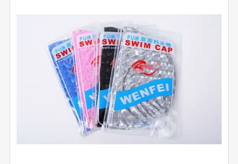 Czepek pływacki Swim Cap WENFEI, zestaw 6 kolorów