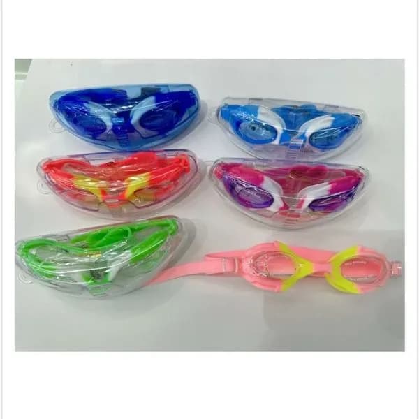 Okulary do pływania w 6 kolorach, zestaw hurtowy