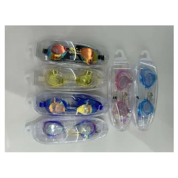 Okulary do pływania w 6 kolorach, zestaw 6 szt