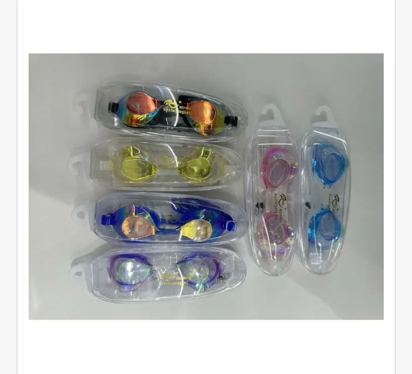 Okulary do pływania w 6 kolorach, zestaw 6 szt