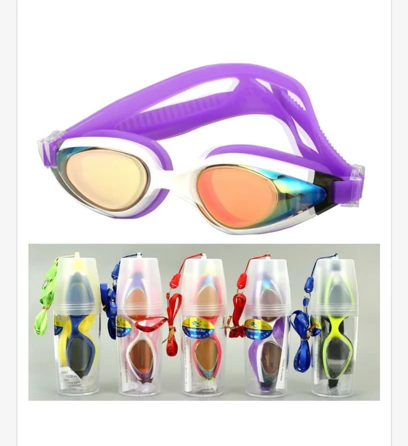 Okulary do pływania w różnych kolorach, opak. 6 szt