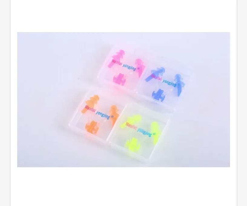 Zabawkowe zatyczki do uszu w 4 kolorach