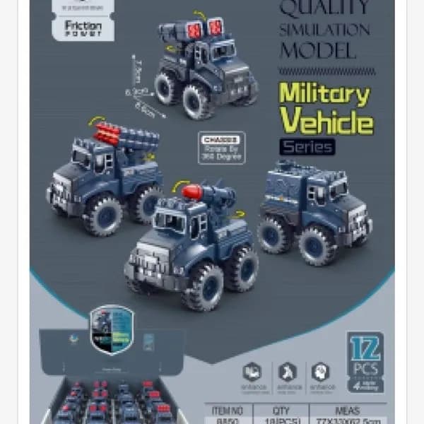 Zabawki Military Vehicle Series