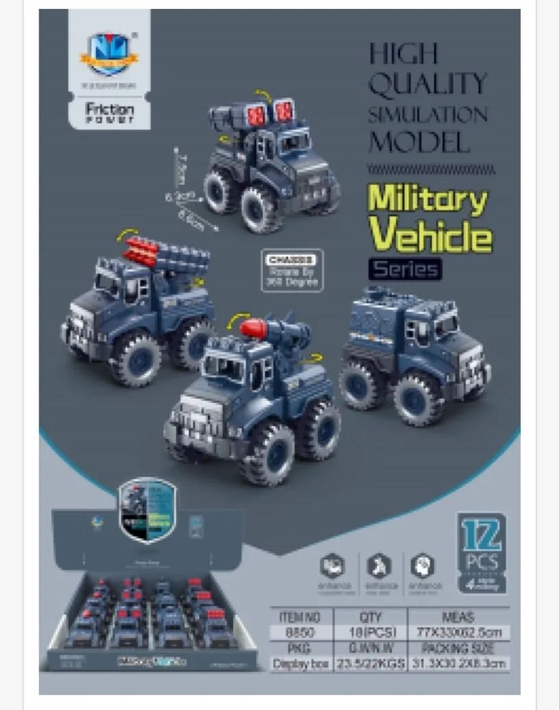 Zabawki Military Vehicle Series