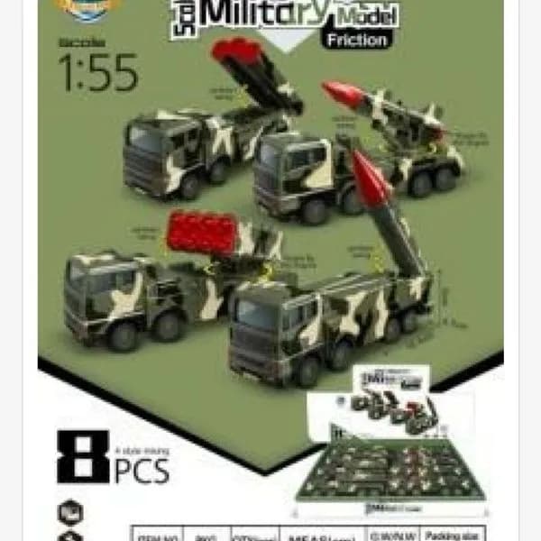 Zabawki Military Model Friction