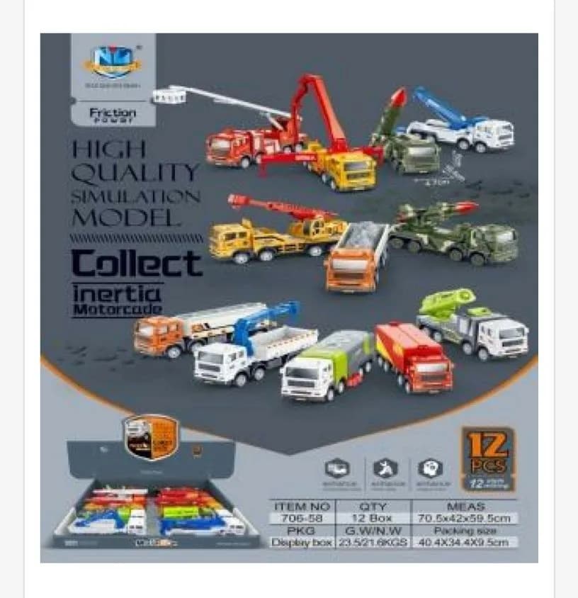 Zabawki Ineria Motocycle