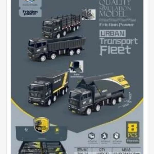 Zabawki Urban Transport Fleet