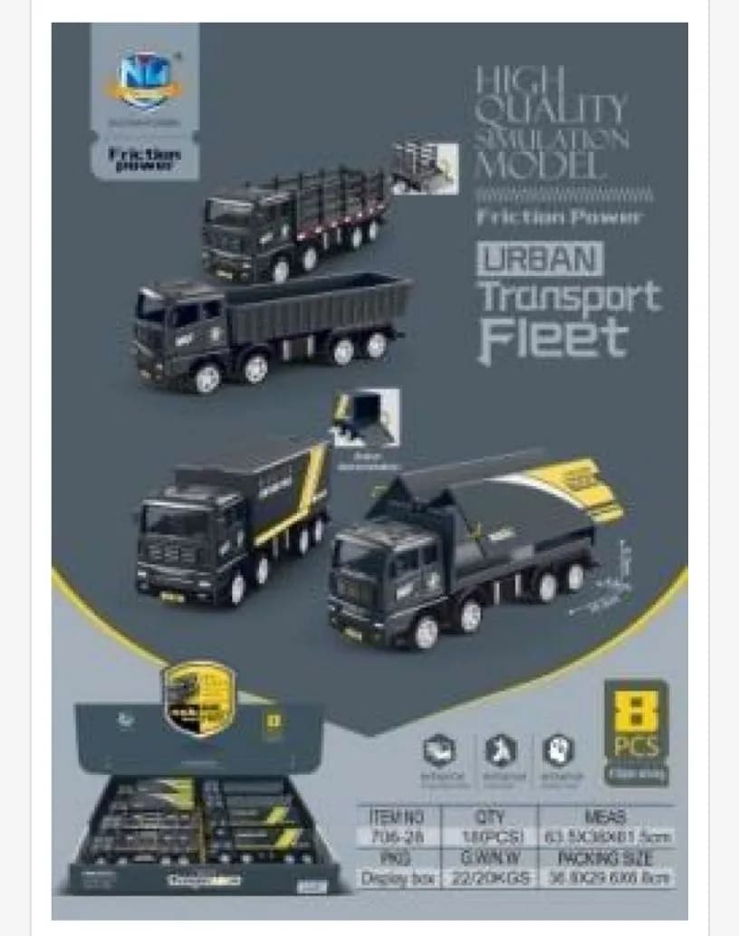 Zabawki Urban Transport Fleet