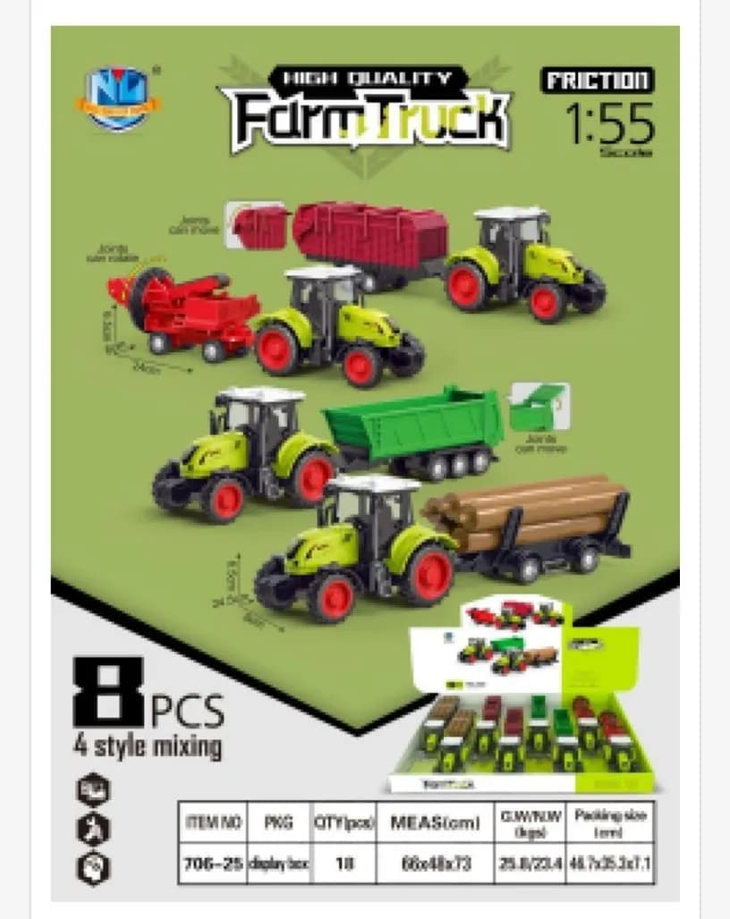 Zabawki Farm Truck Series