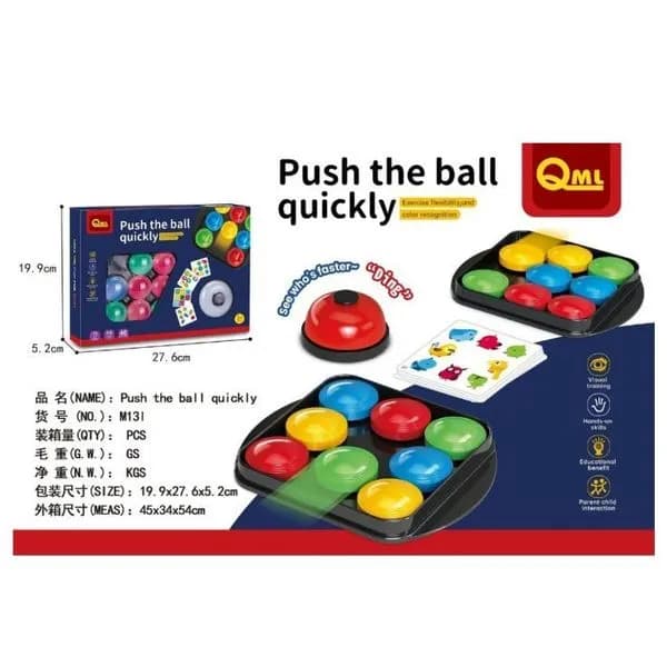 Zabawki Push The Ball Quickly