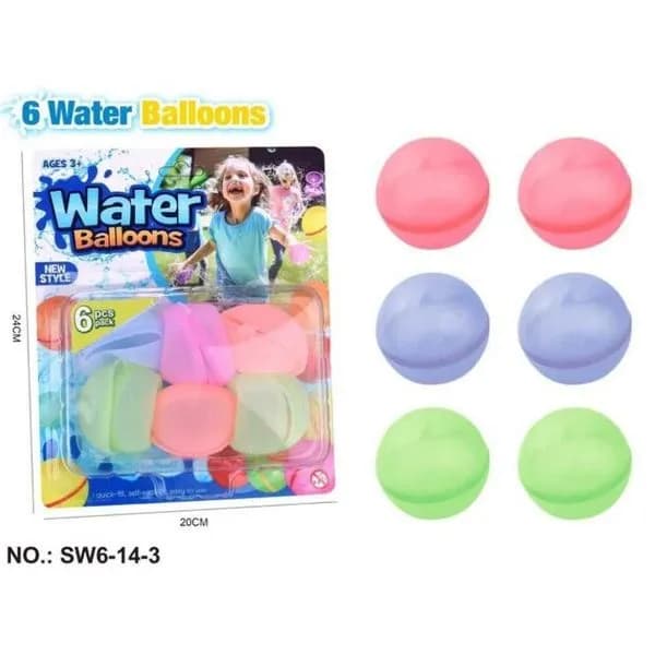 Zabawki Water Balloons 6 szt SWG-14 20cm