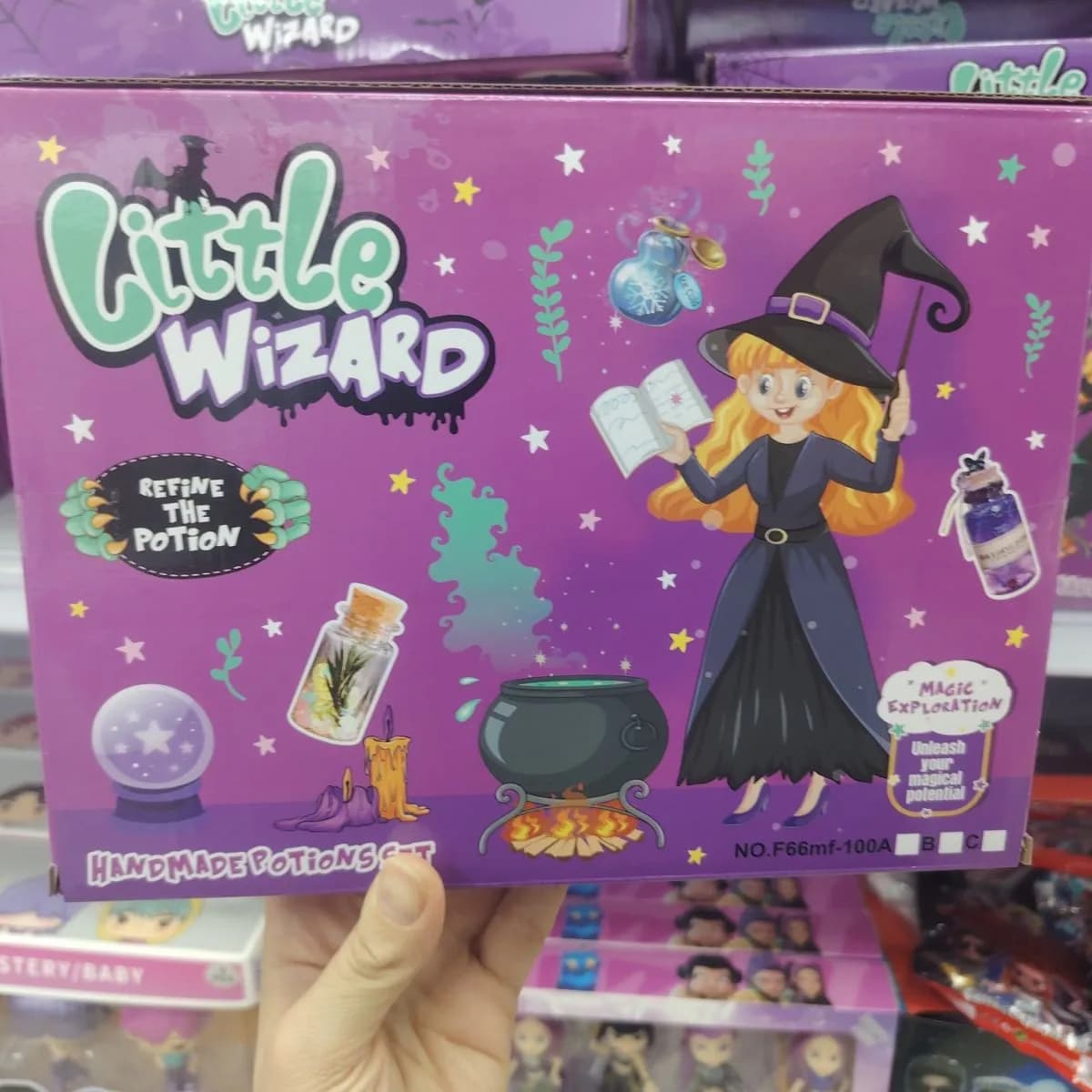 Zabawki Little Wizard Handmade Potion Set