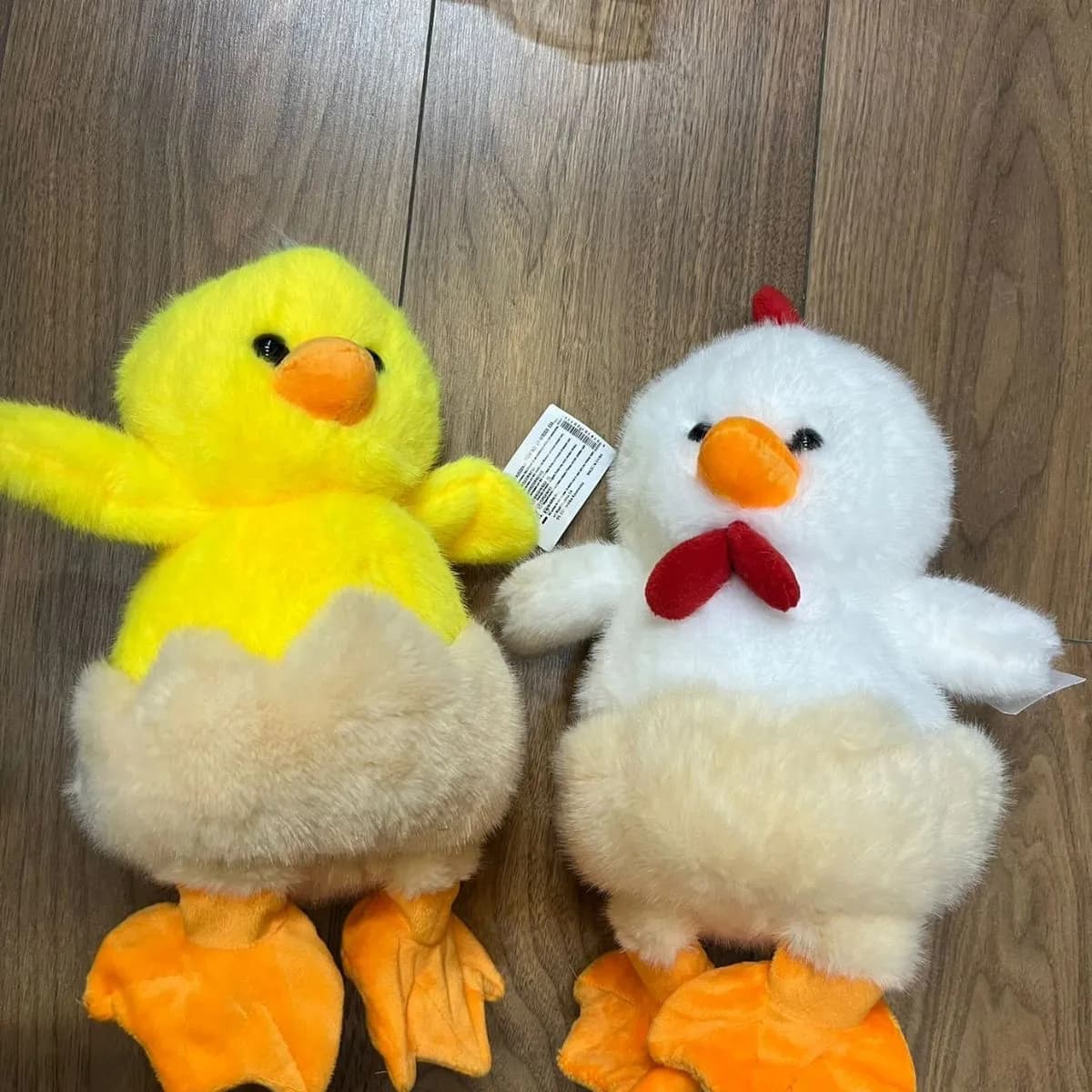 Maskotka Pluszowa Kurczak 40cm Żółty/Biały