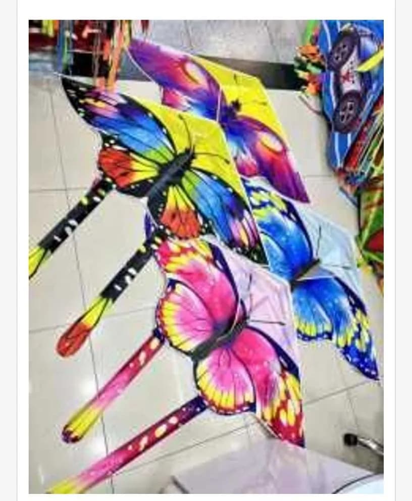 Latawiec motyl 85x85cm