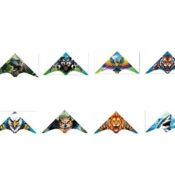 Latawiec 140x68+160cm z motywami zwierząt