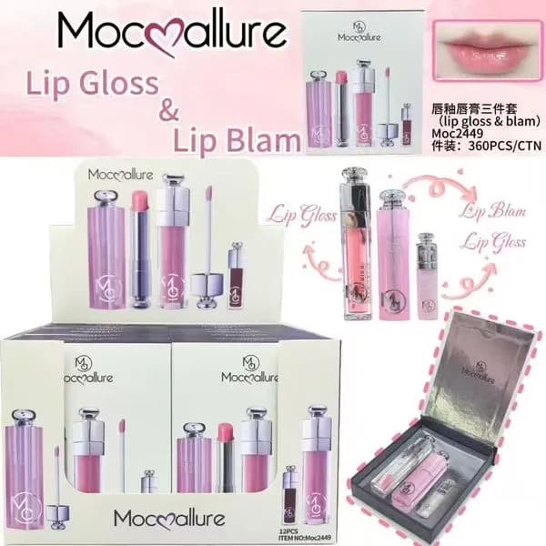 Błyszczyk + Balsam do Ust