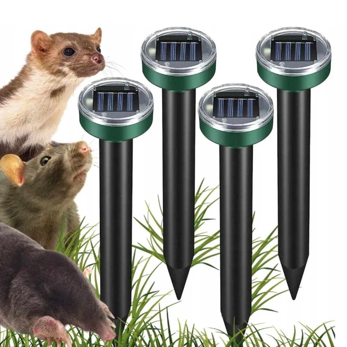 Odstraszacz na Krety Solarny 2PCS