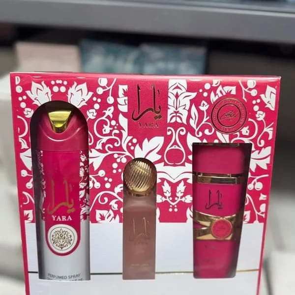 Zestaw perfum damskich Yara w pudełku 4 szt