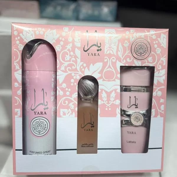 Zestaw Perfum Yara dla Kobiet Spray + Lata + Lutfa