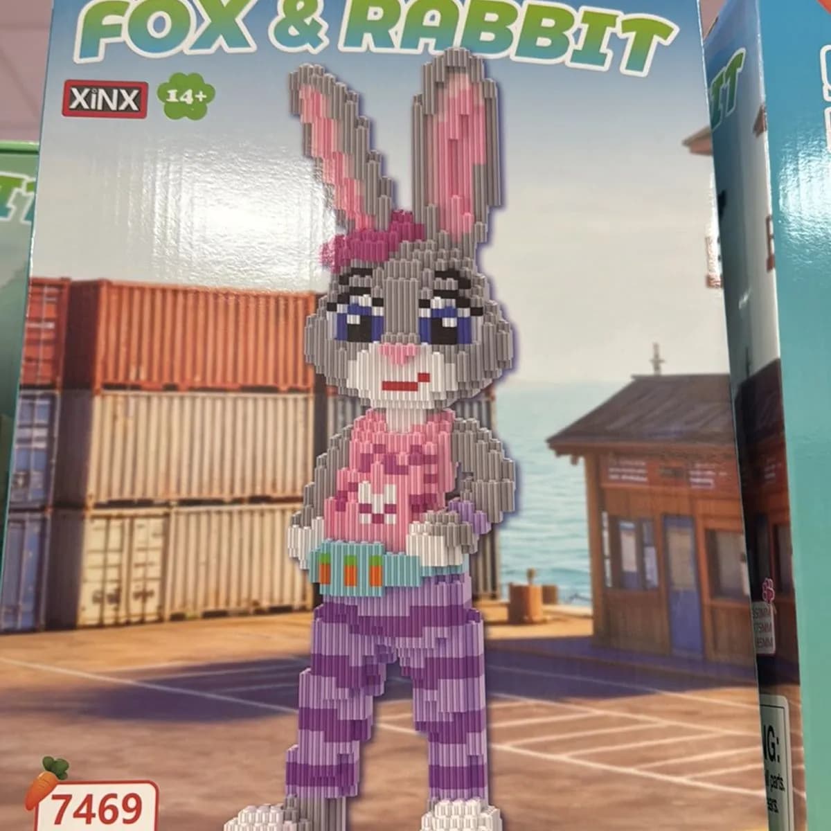 Klocki Fox&Rabbit 3512PCS