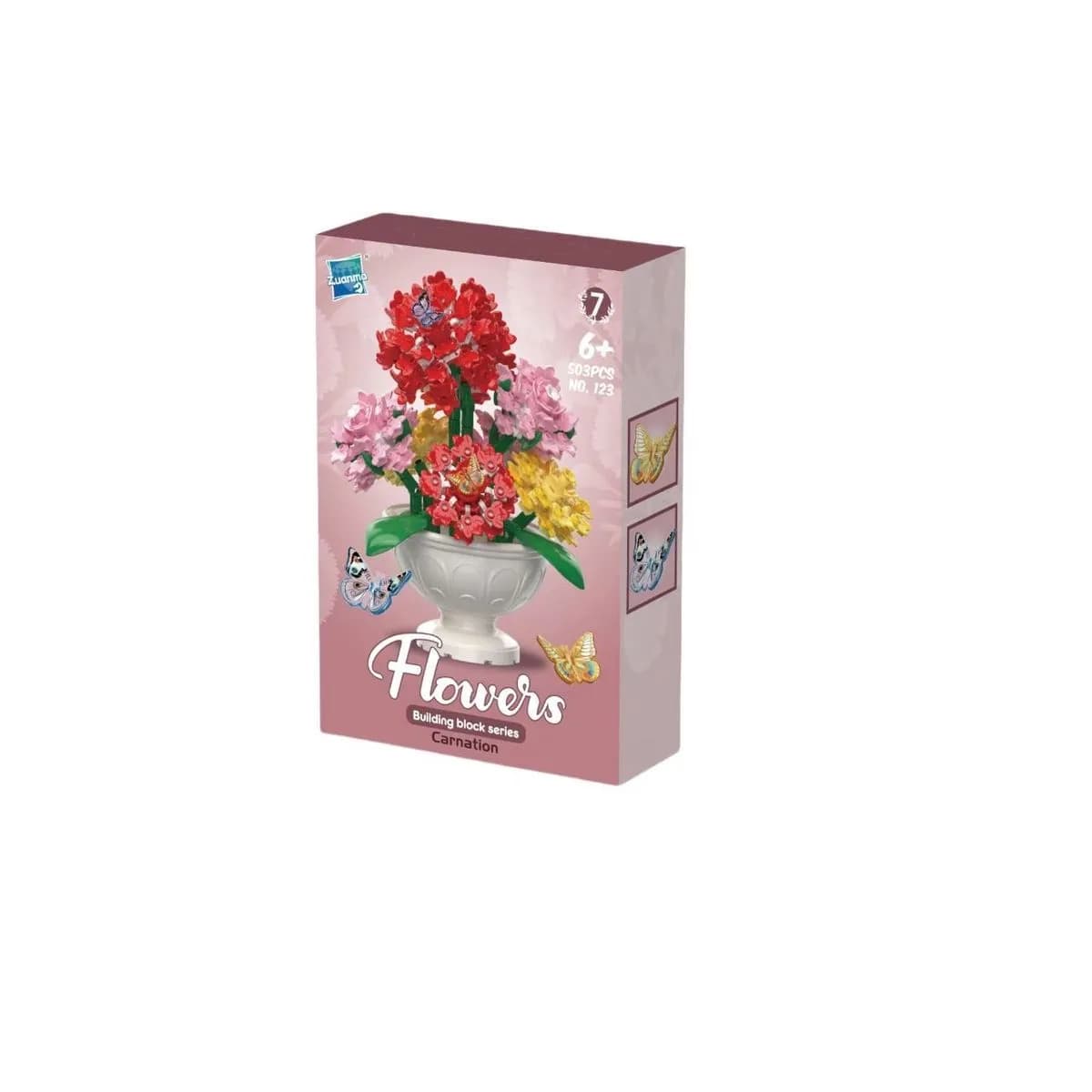 Zabawki Klocki Kwiaty