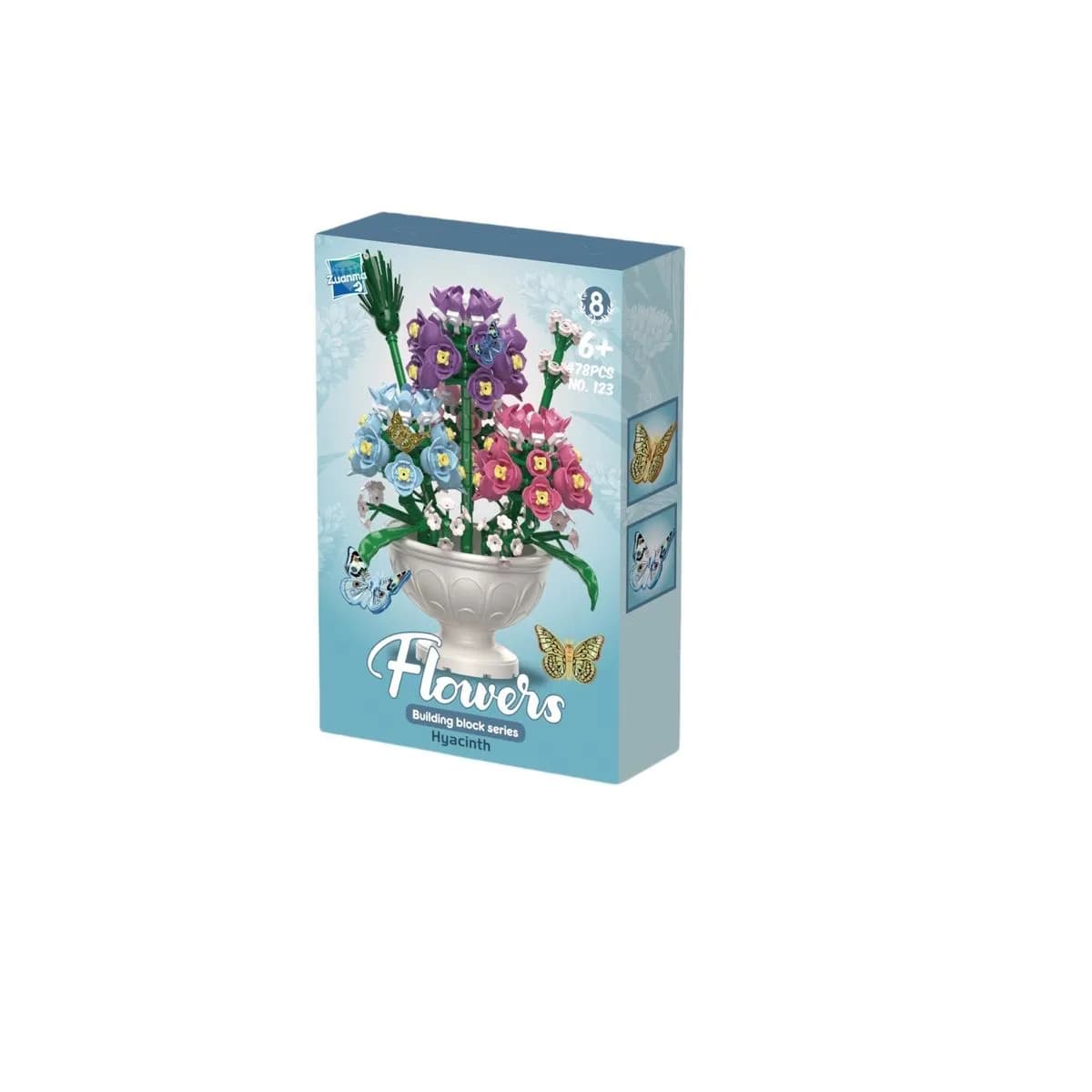 Zabawki Klocki Kwiaty