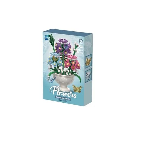 Zabawki Klocki Kwiaty