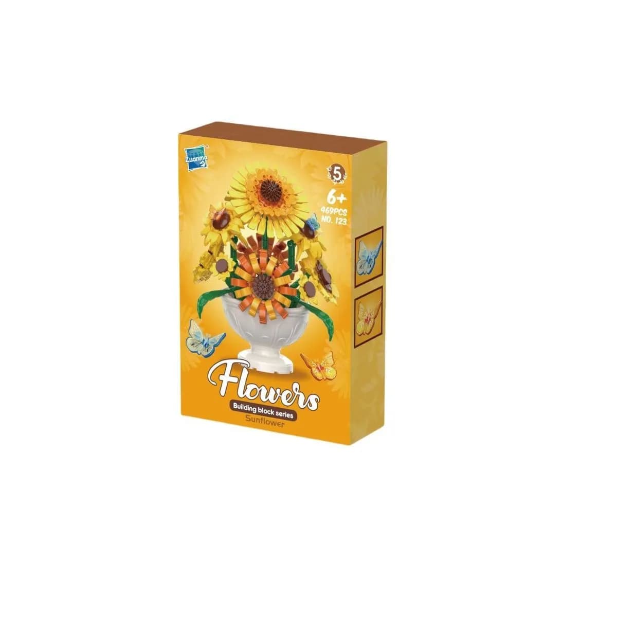 Zabawki Klocki Kwiaty