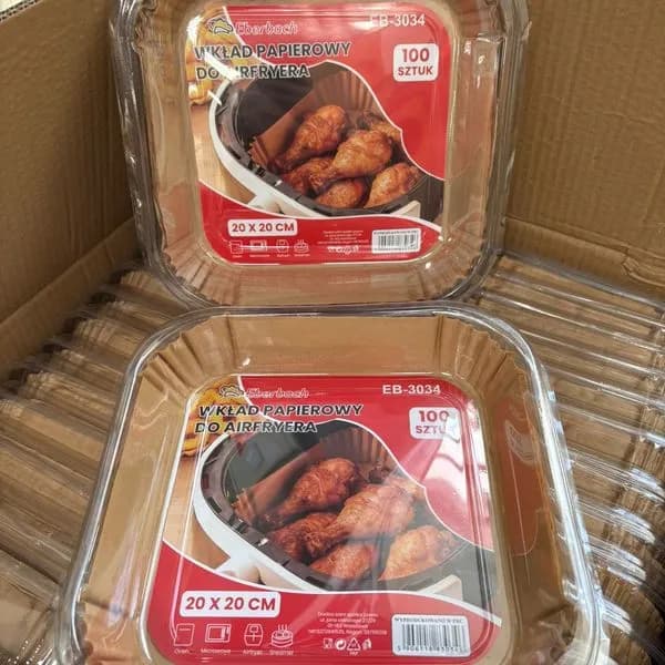 Wkład Papierowy do Airfryera 20/20cm 100PCS