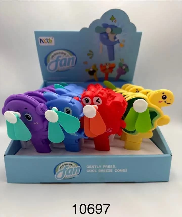 Mini Wentylator Ręczny Kształt Słonia Fan Kolorowy