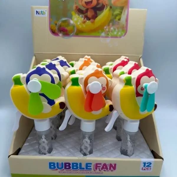 Mini Wentylator Ręczny Banki Mydlane