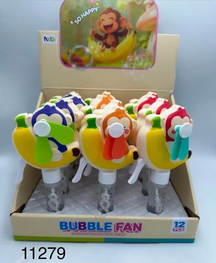 Mini Wentylator Ręczny Banki Mydlane