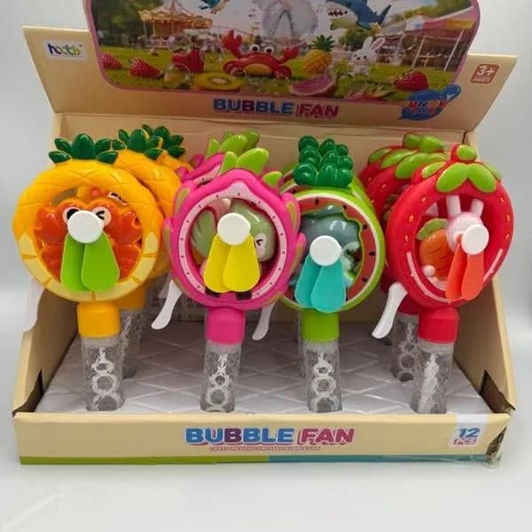 Mini Wentylator Ręczny Banki Mydlane