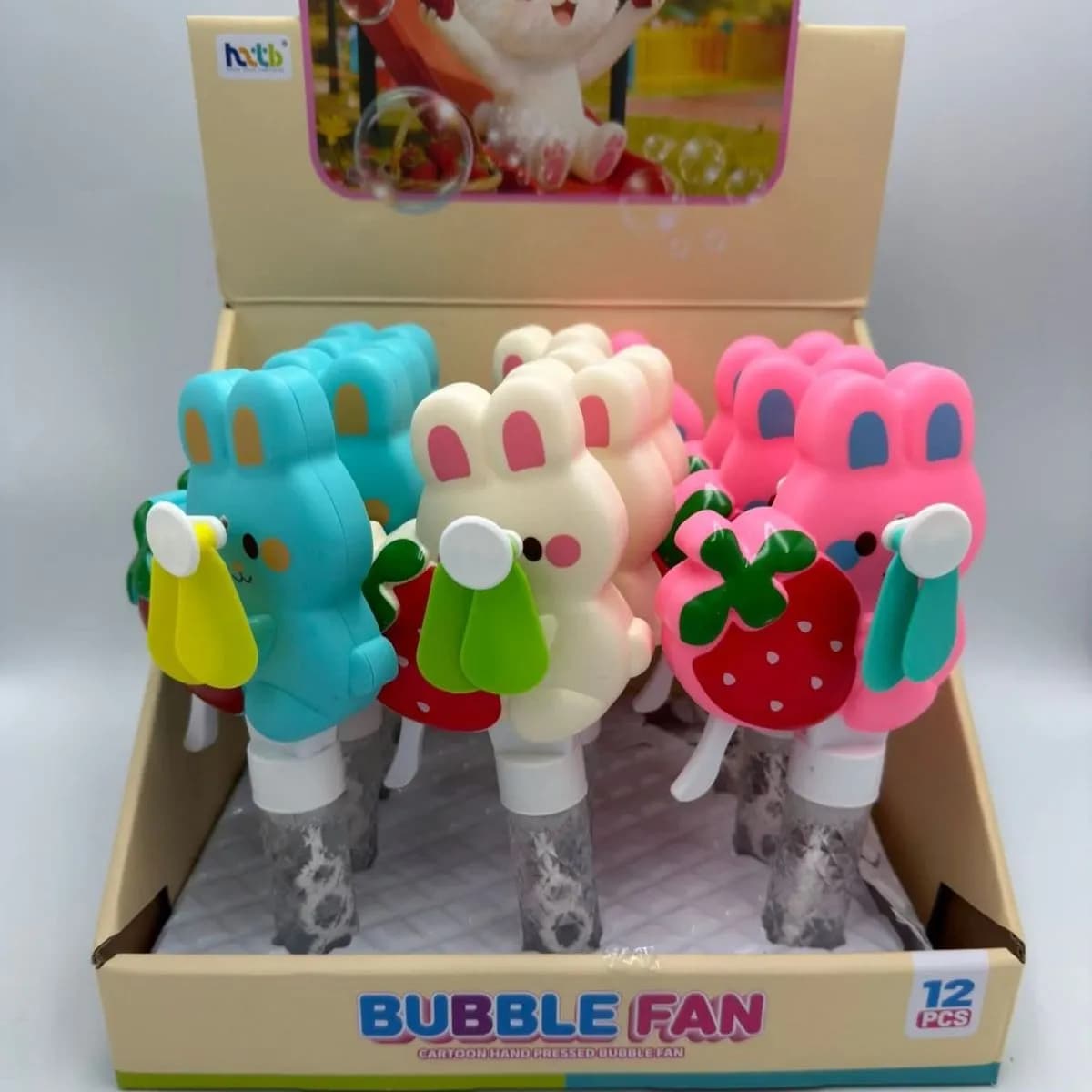 Mini Wentylator Ręczny Banki Mydlane