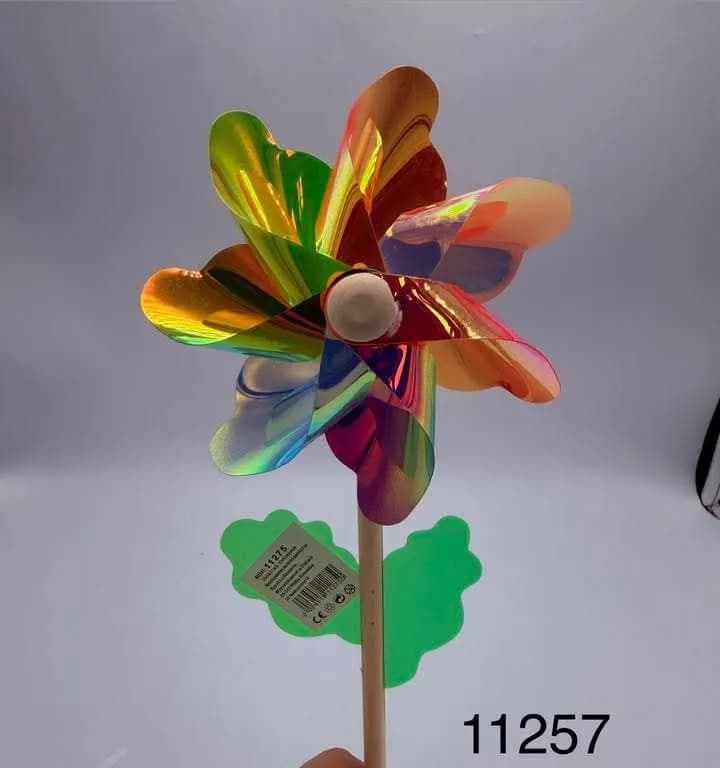 Wiatraczek Dekoracyjny Holograficzny z Drzewa